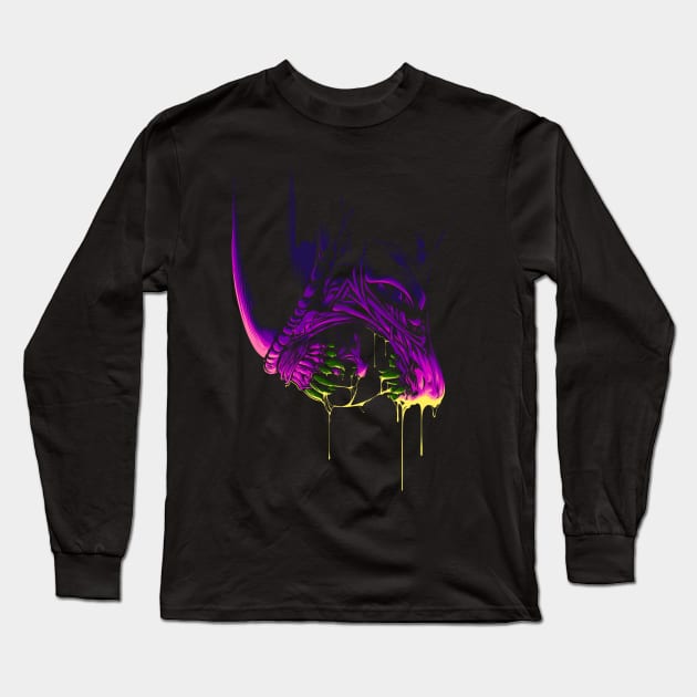 xenomorph (alien) Long Sleeve T-Shirt by angoes25